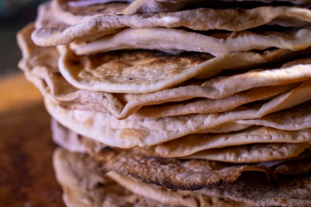 A stack of matzah